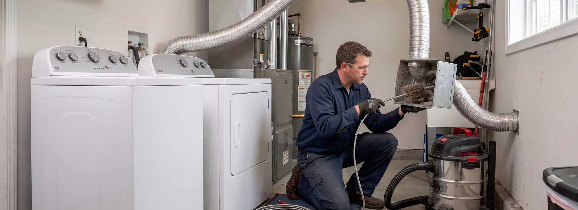 Dryer Vent Booster Fan Cleaning Toms River, NJ