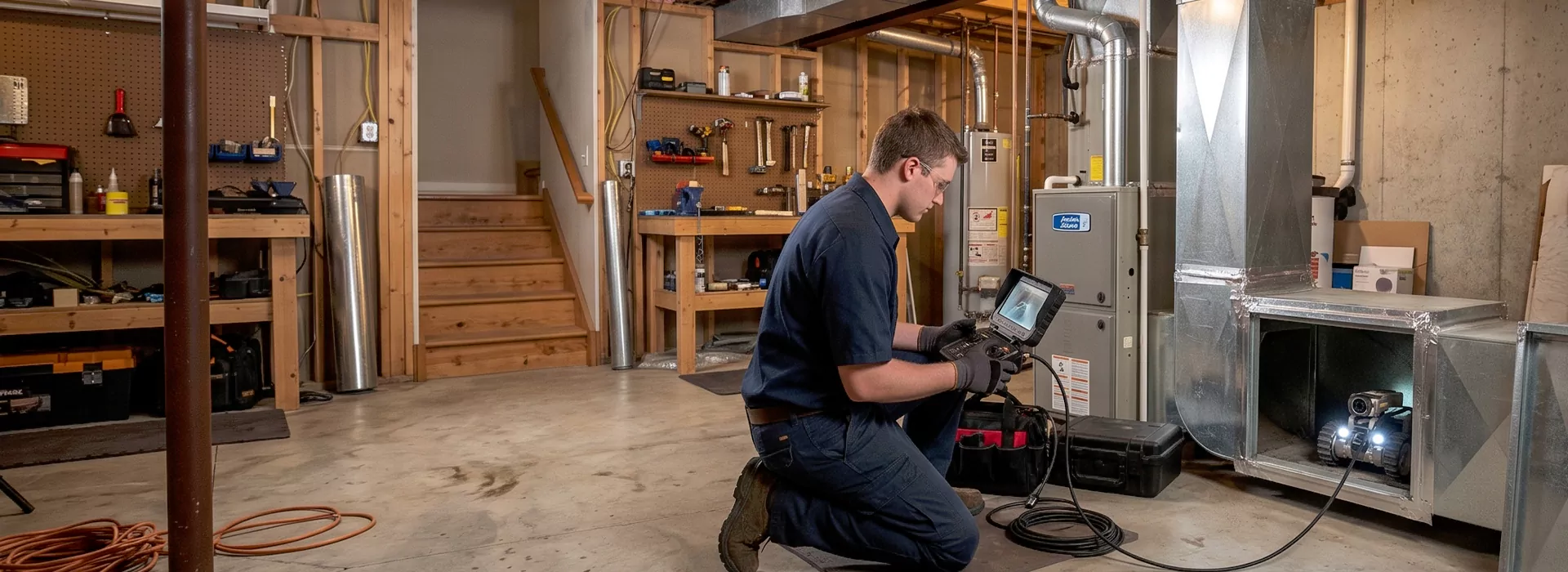 Robotic Duct Inspection Toms River, New Jersey